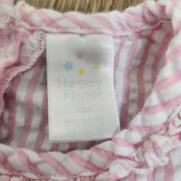 Nursery Rhyme Girls 12 month matching set - Picture 3 of 5